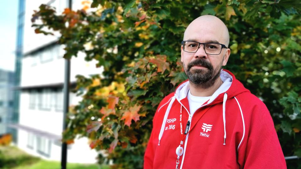 Tehyn pääluottamusmies Kimmo Mäkelä