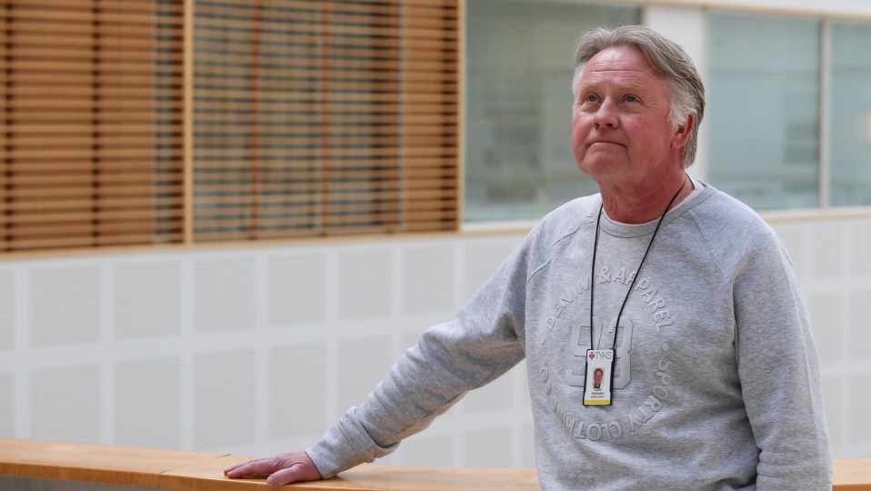 Sairaalapappi Harri Heinonen.
