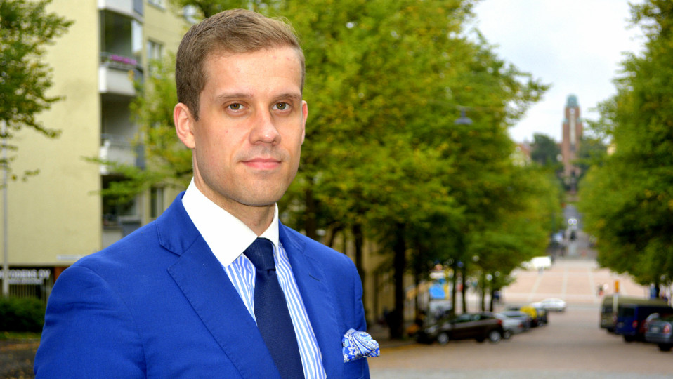 Asiakkuusjohtaja Jyri Behm, Danske Bank Lahti.