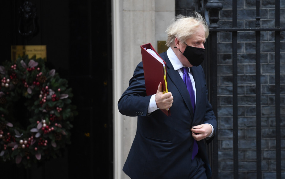 Britannian pääministeri Boris Johnson.