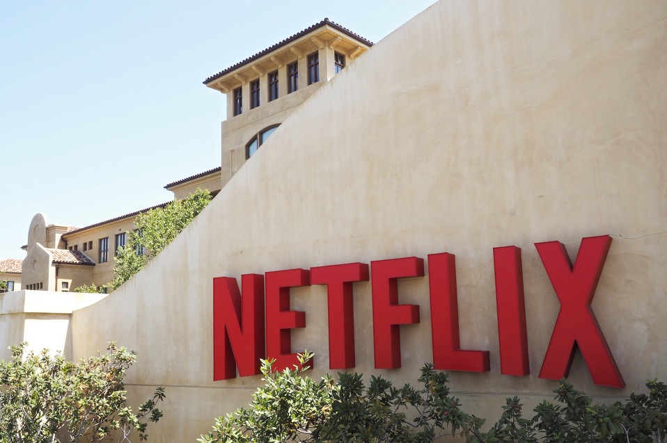 Netflixin päämaja Los Gatosissa, Kaliforniassa.