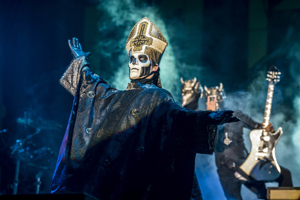 Ghost-yhtyeen laulaja Tobias Forge
