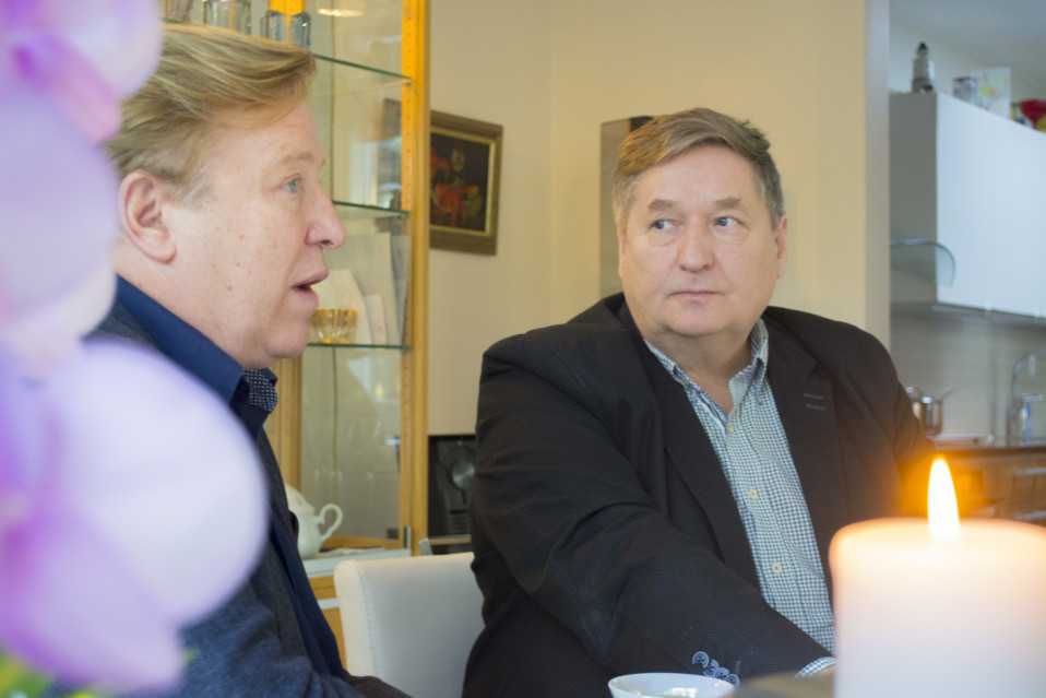 Matti Kaarlejärvi ja Markku Rossi.