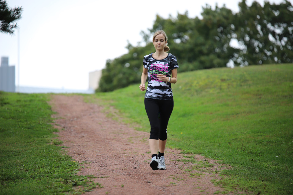 Fitnessmittari innosti aloittamaan juoksuharrastuksen uudestaan.