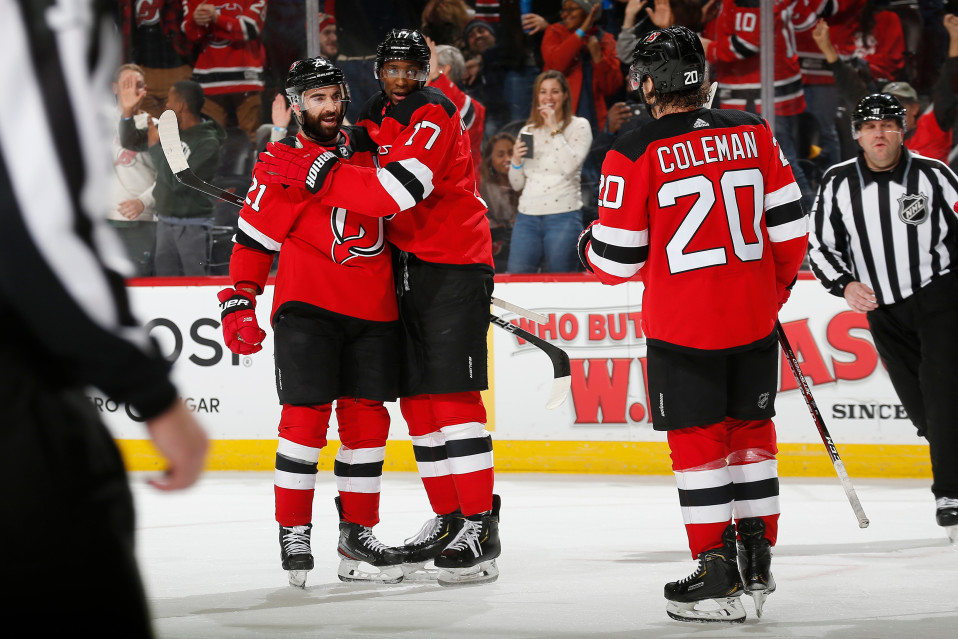Wayne Simmonds ja Kyle Palmieri