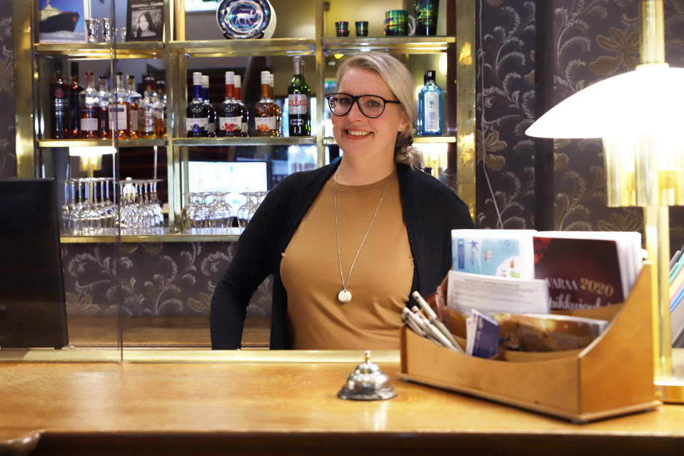 Hotelli Merihovin ravintolatoimenjohtaja Heli Eilettä