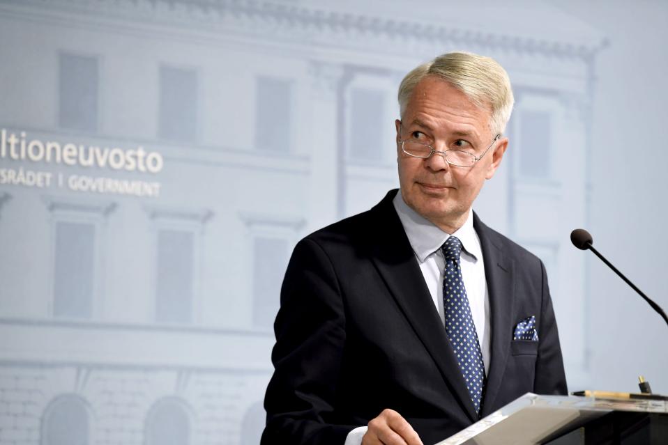 Ulkoministeri Pekka Haavisto.