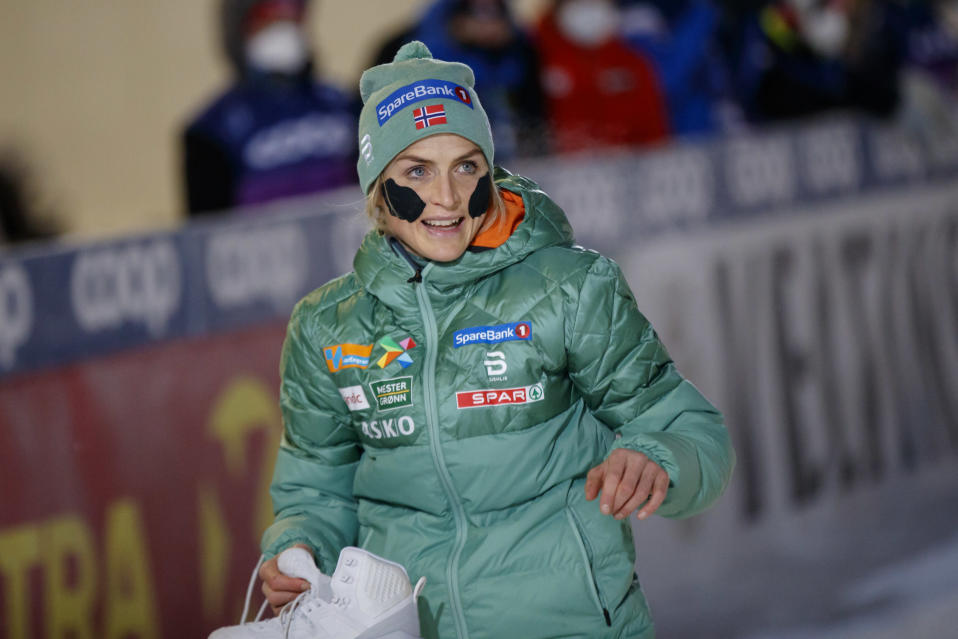 Therese Johaug kuvassa.