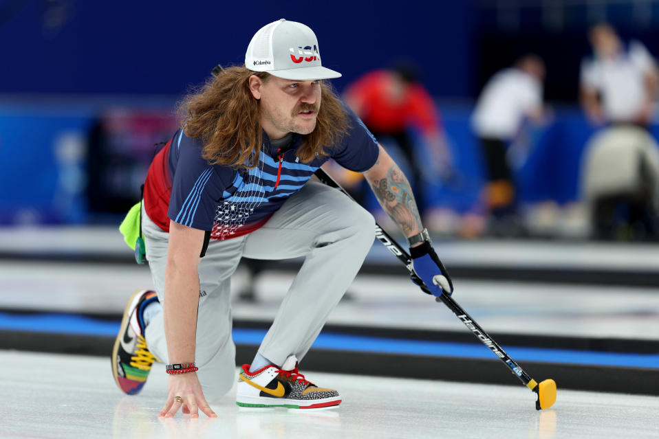 Curlingpelaaja Matt Hamilton.