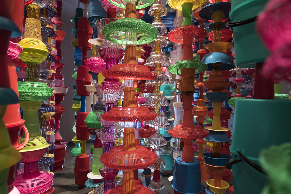 Taiteilija Choi Jeong Hwan teos.