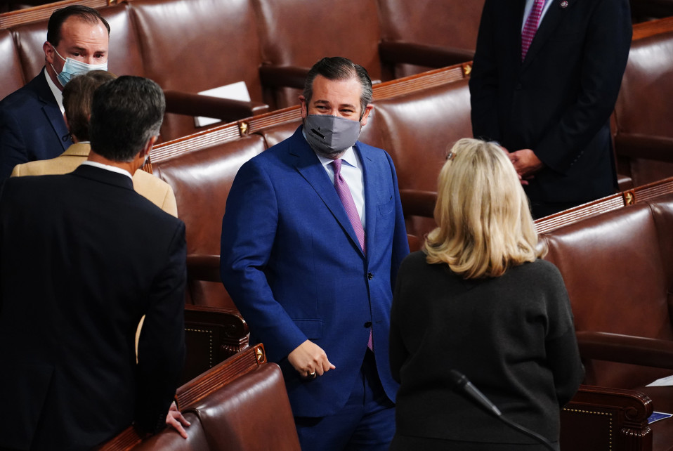 Teksasin republikaanisenaattori Ted Cruz.
