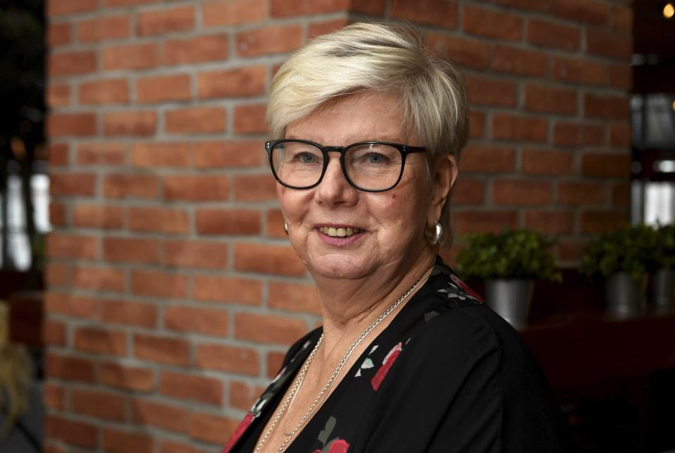 Birgitta Kervinen lähikuvassa.