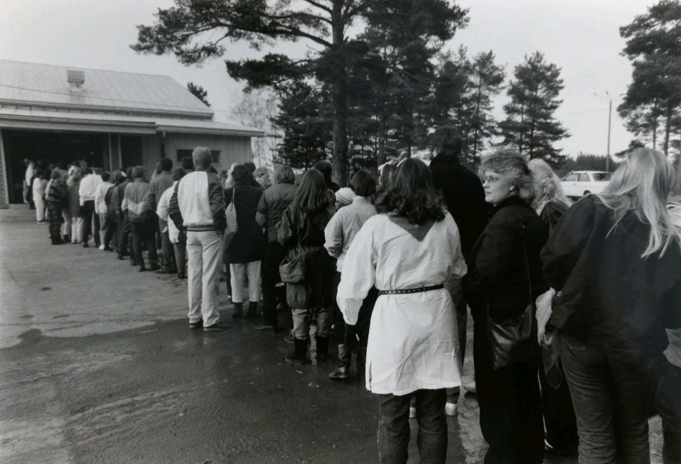Jono Lallintalolle 1980-luvulla.