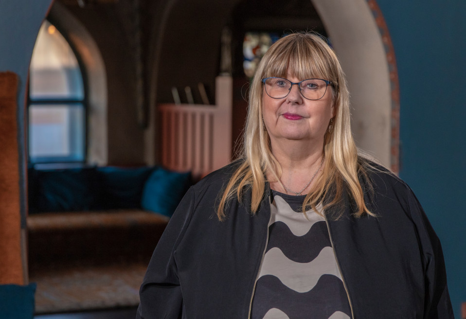 Hvitträskin hyvin tunteva Pepita Ehrnrooth-Jokinen.