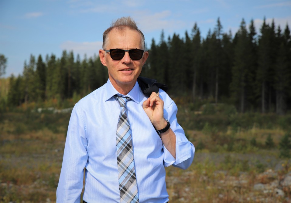 Finnpulpin toimitusjohtaja Martti Fredrikson