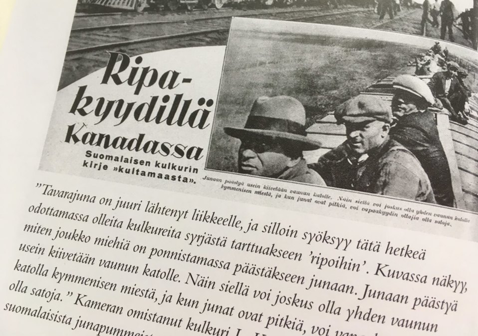 Kuvitusta Jenni Stammeierin kirjassa Suomalaiset junapummit (Docendo Oy, Jyväskylä. 2019)