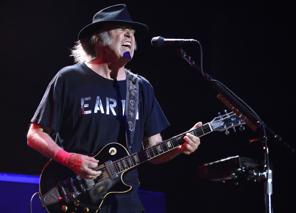 Neil Young esiintyi Stadthallessa Wienissä 23. heinäkuuta 2014.