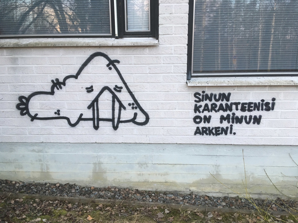 Graffitti.