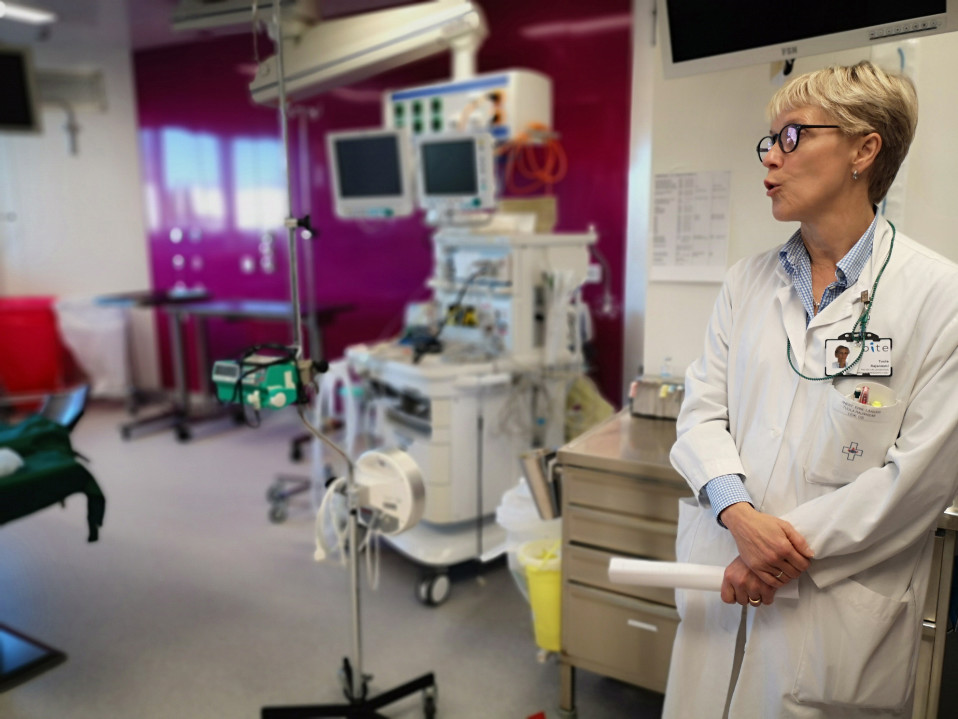 Soiten somatiikan palvelualuejohtaja Tuula Rajaniemi.
