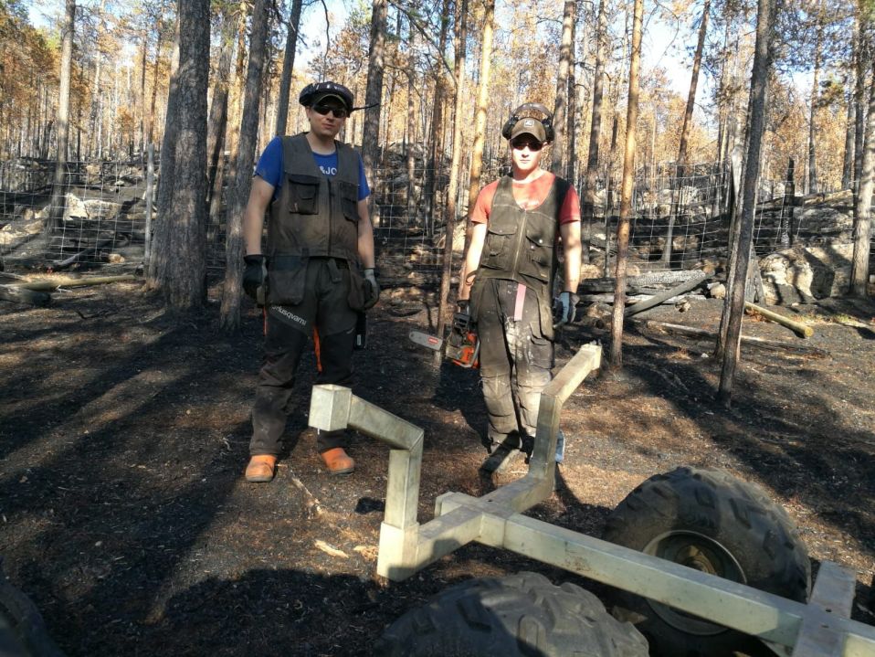 Raja-aitavahdit Toni Sieppi ja Asla Pulska