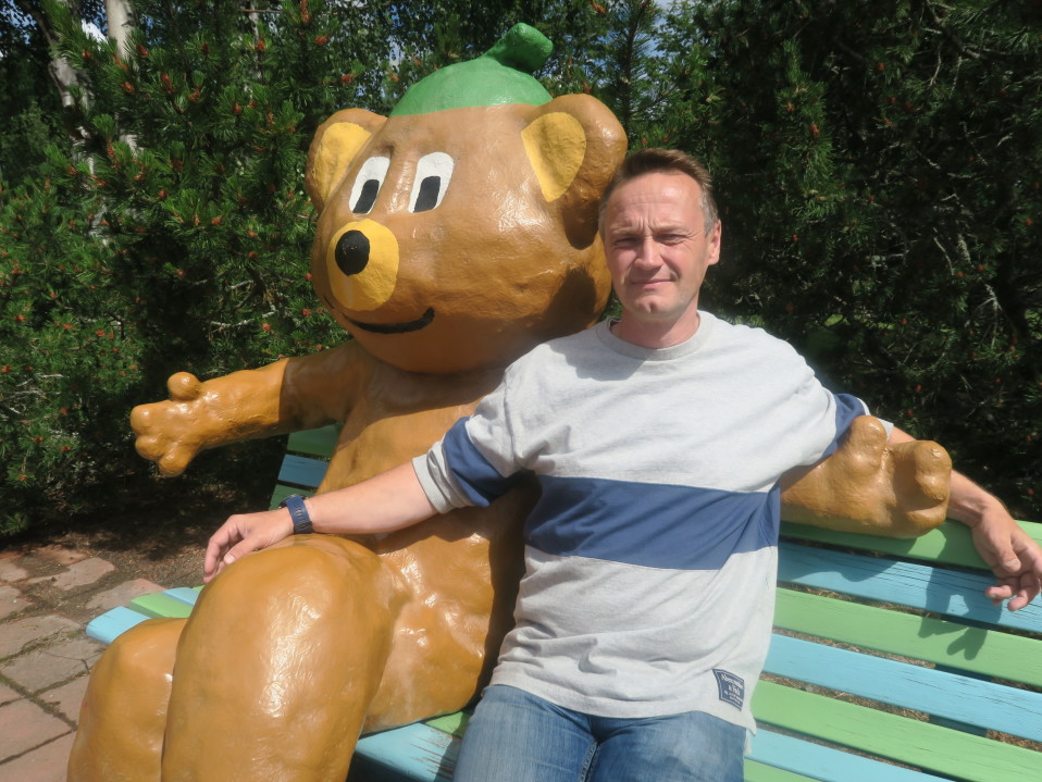 Puuhamaan puistonjohtaja Ilkka Vaskio