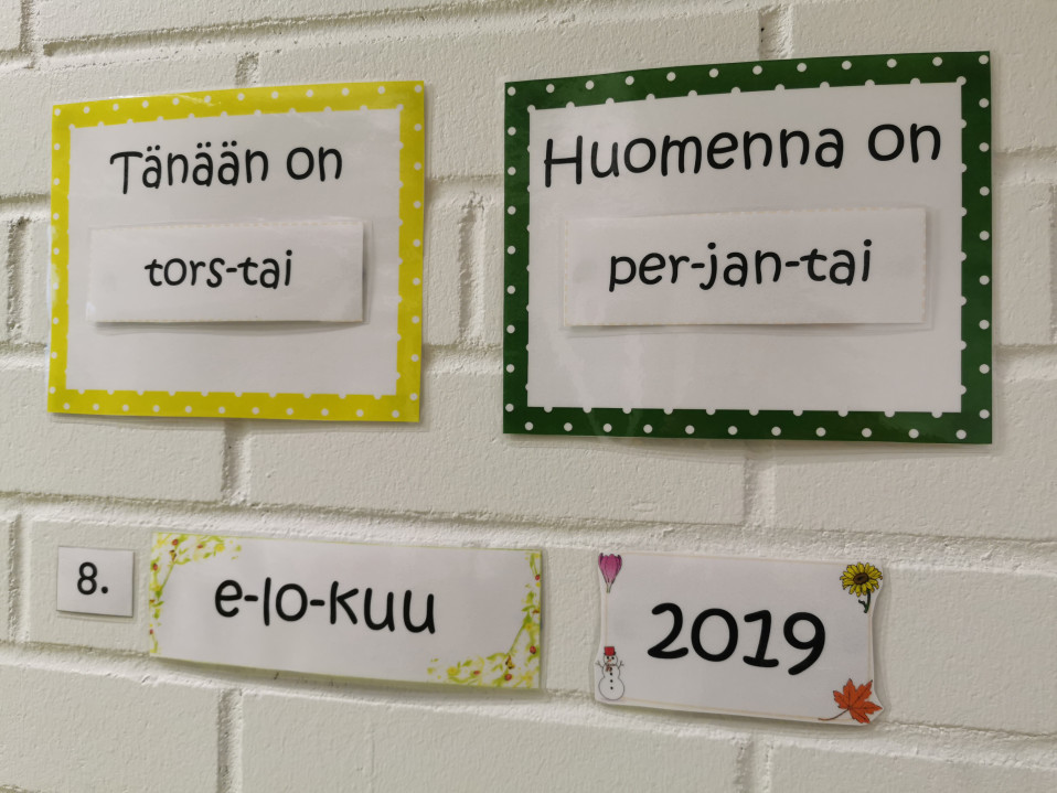 Juulia Järvistön luokka on valmiina.
