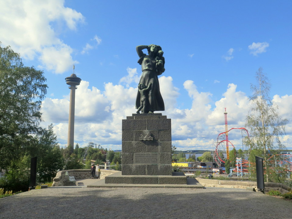 Kurun haaksirikon muistomerkki Näsikalliolla