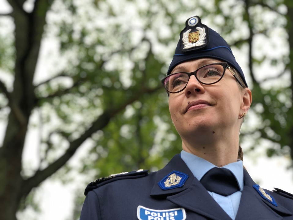 Hämeen poliisin valvonta- ja hälytystoimintasektorin johtaja Outi Pennanen