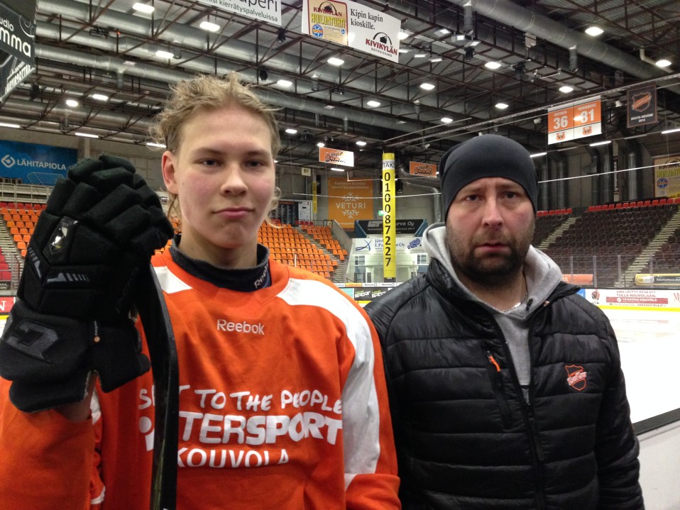 Vasemmalla Aleksi Soijärvi, oikealla Reino Soijärvi