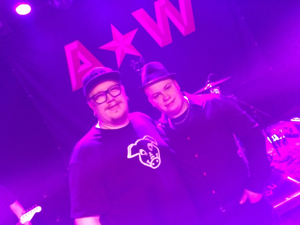 Arttu Wiskari ja Henry Raatikainen Tavastialla 7.1.2017