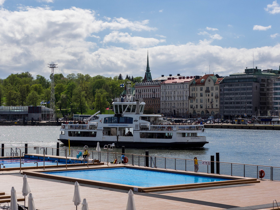Allas Sea Pool on merikylpylä Helsingin Katajanokalla.