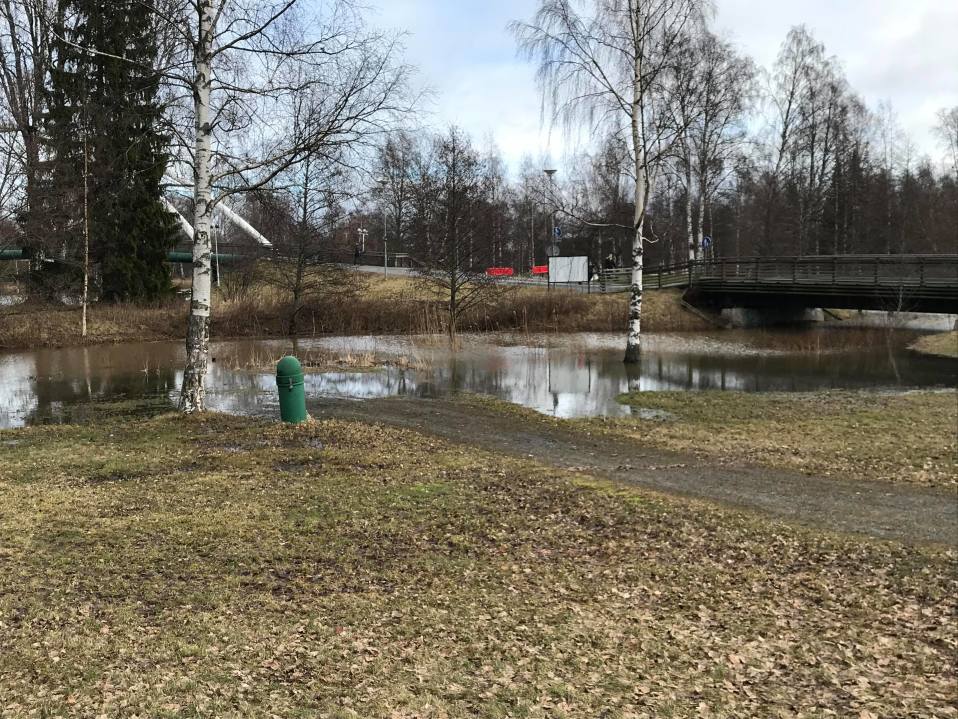 Kokemäenjoki tulvii