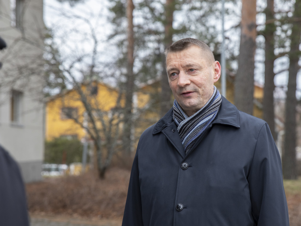 Parikkalan kunnanjohtaja Vesa Huuskonen.