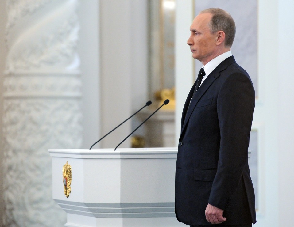 Putinin valtakunnan tilaa koskeva puhe 2015