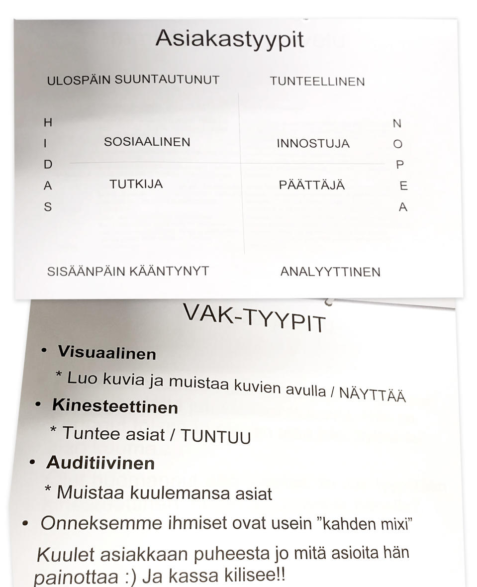 Kuva opiskelumateriaaleista.