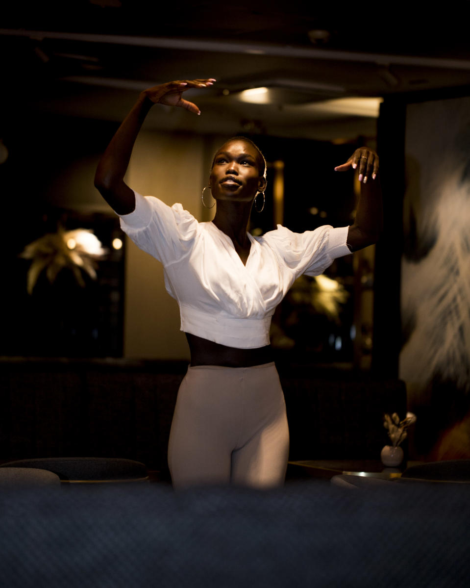 Monica Tor, The Face Of African Queen-missikilpailun finalisti.