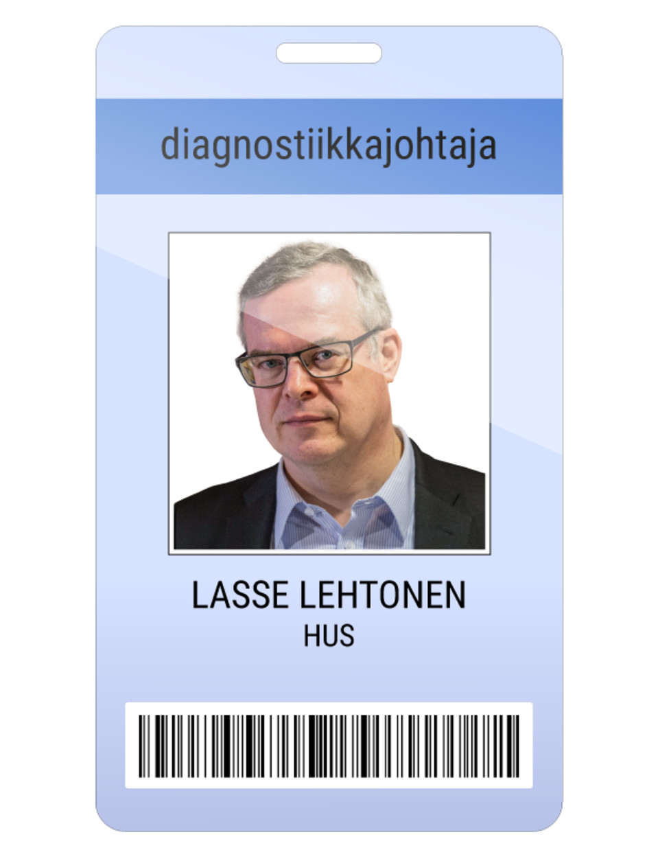 Lasse Lehtonen kuvitteellinen kulkukortti.