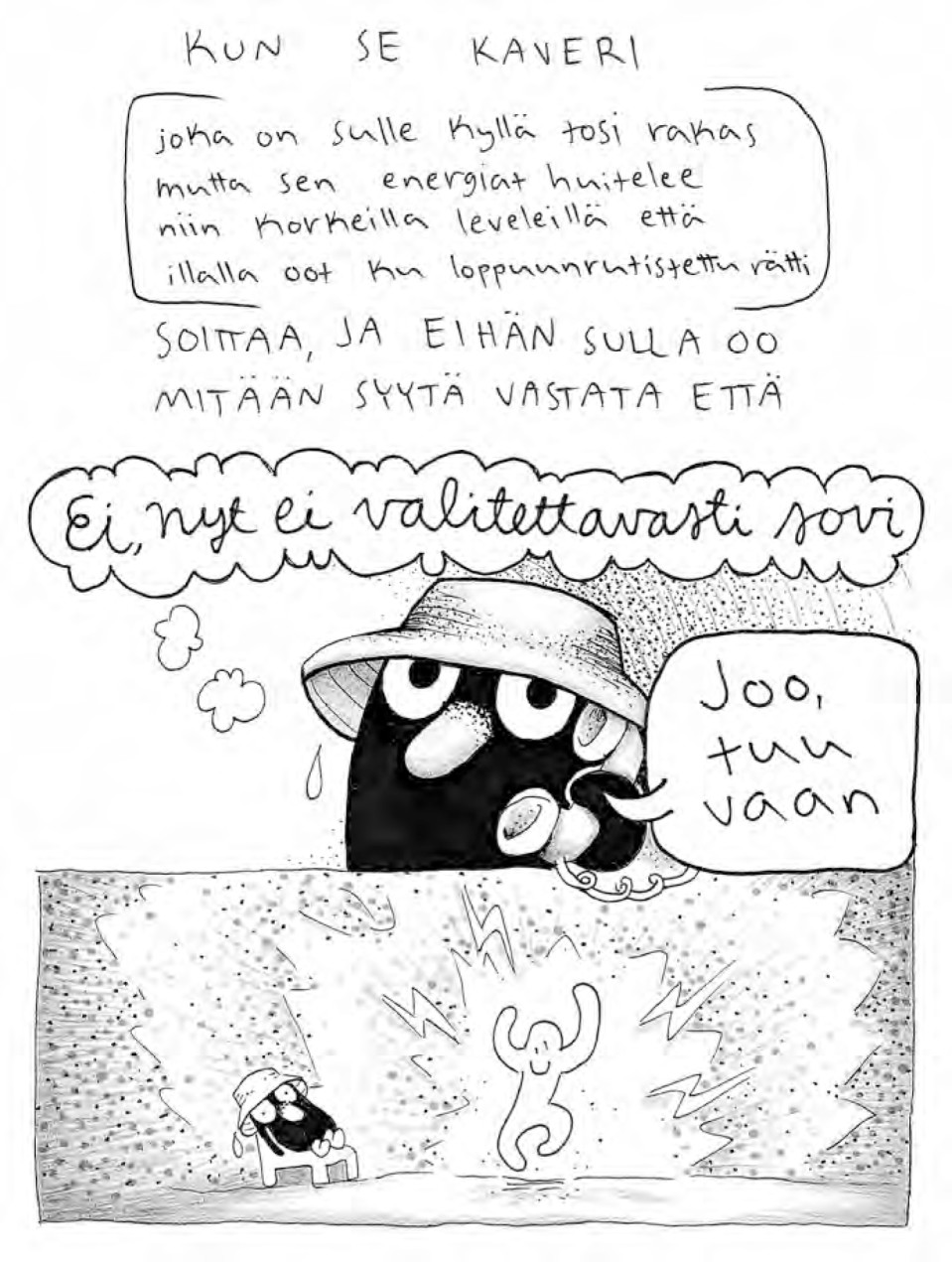 Petra Tannisen Erityisen herkkää elämää -sarjakuvakirja
