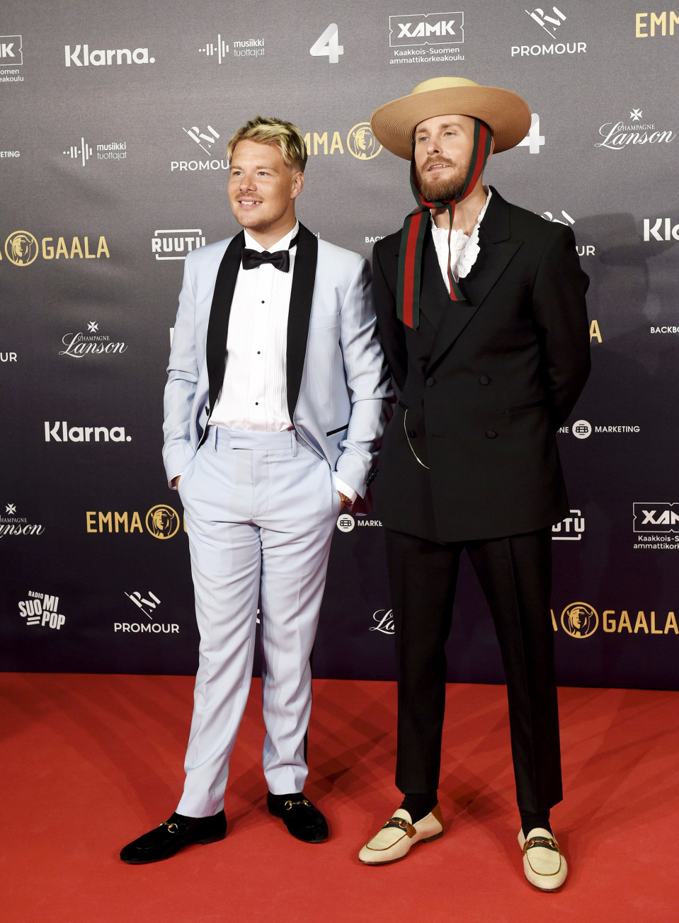 JVG Emma-gaalan punaisella matolla.