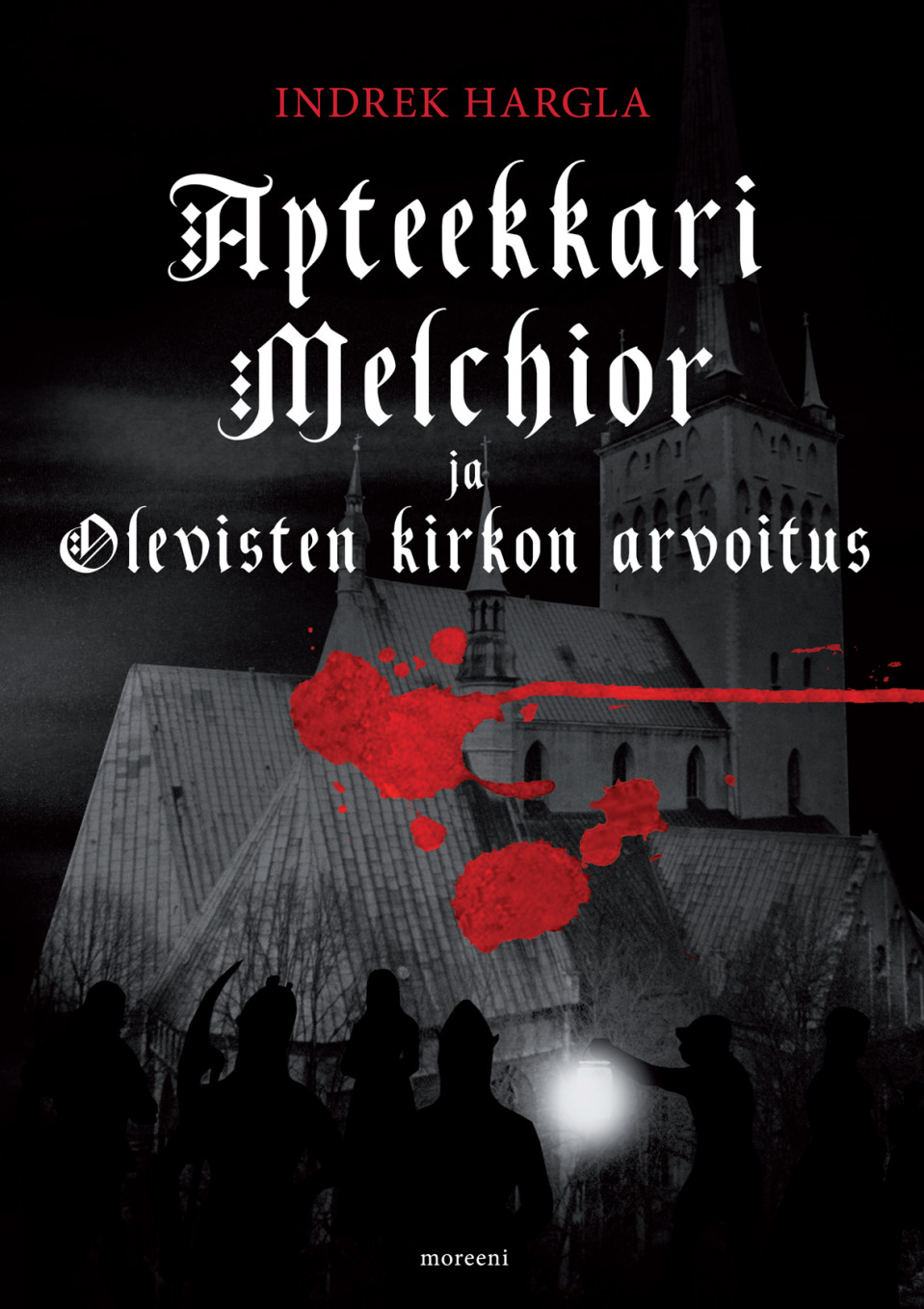 Harglan ensimmäisen Melchior-kirjan kansi, Olevisten kirkon arvoitus