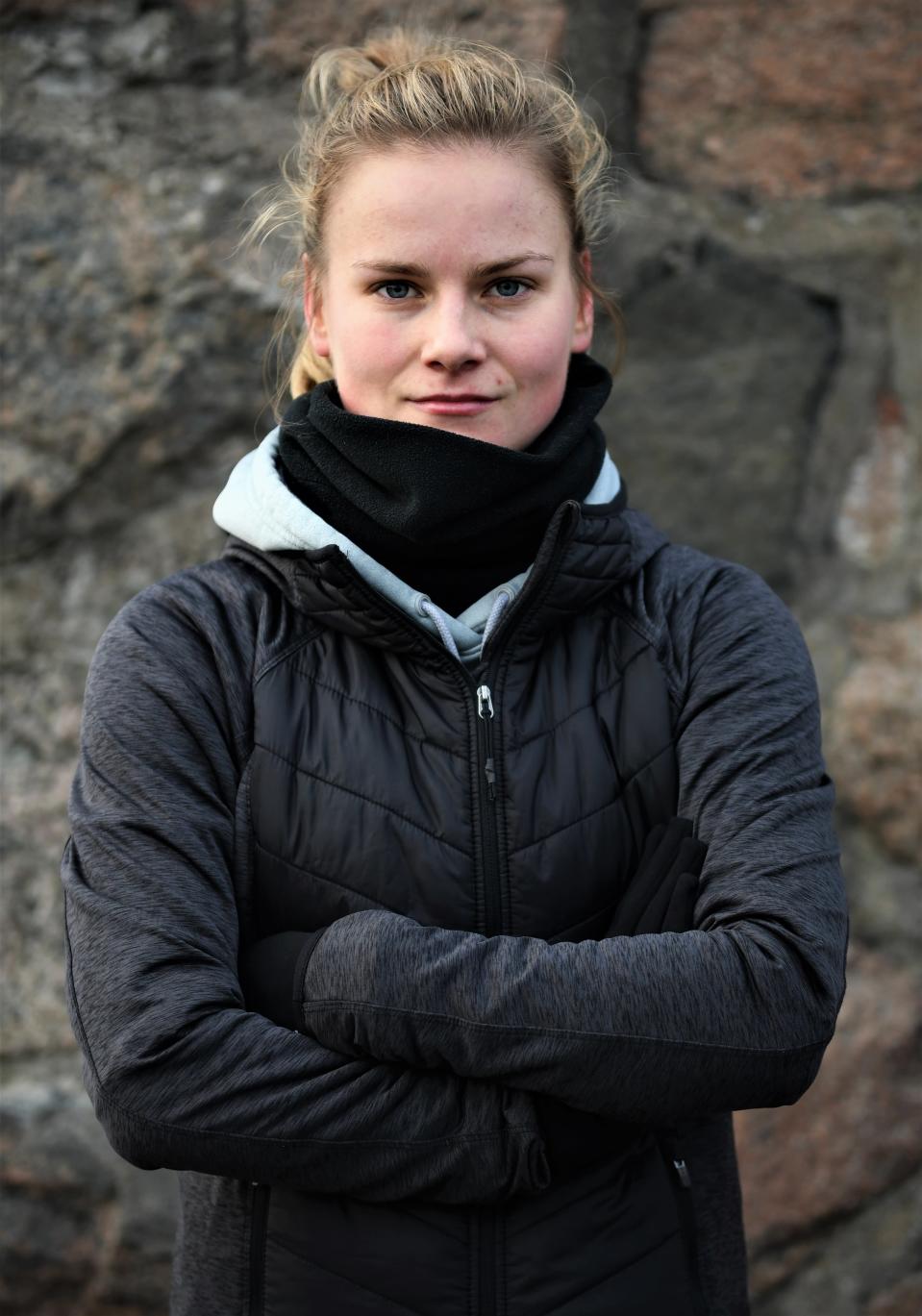 Julia Tunturi i Pargas, januari 2021