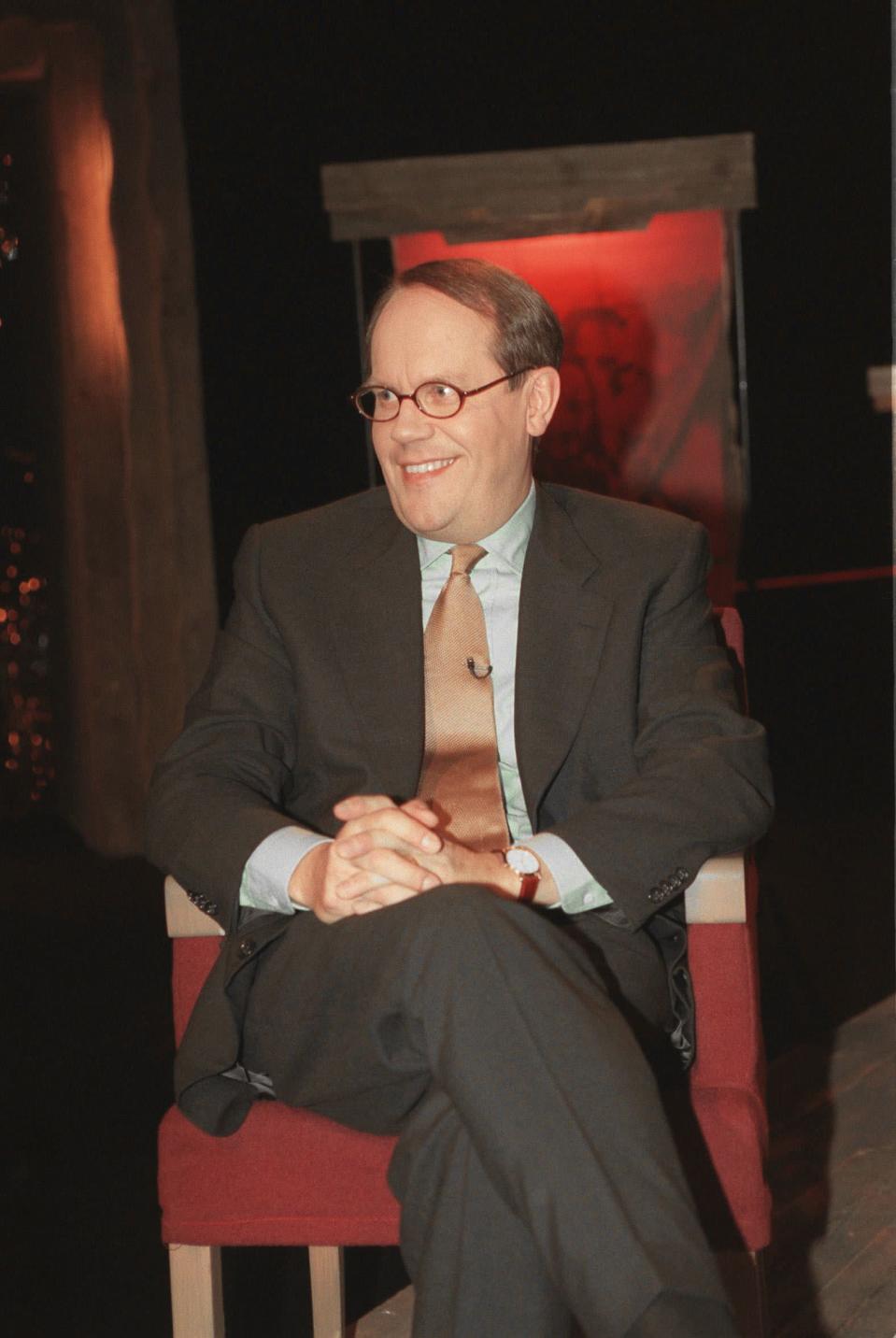 Jorma Ollila Punainen Lanka -ohjelman vieraana 1999.