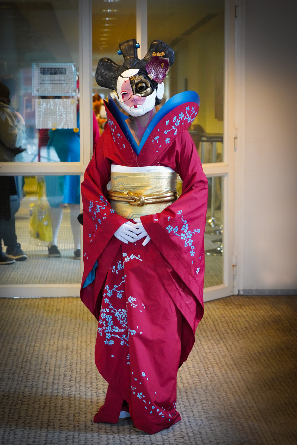 Popcult, cosplay, Ghost in the Shell, geisha