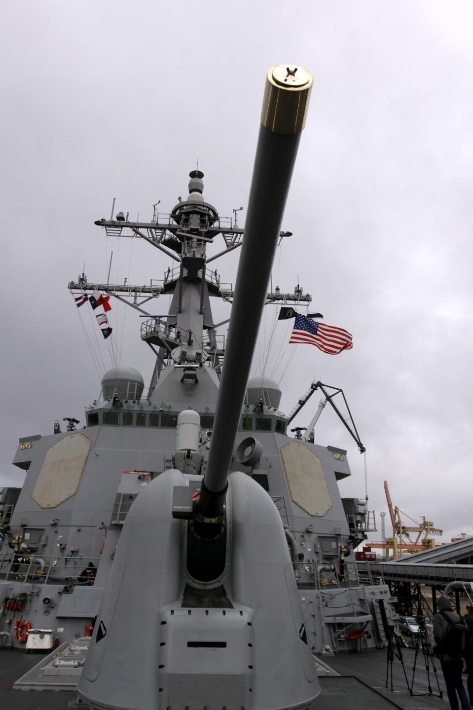 uss donald cook, keulatykki ja kansi