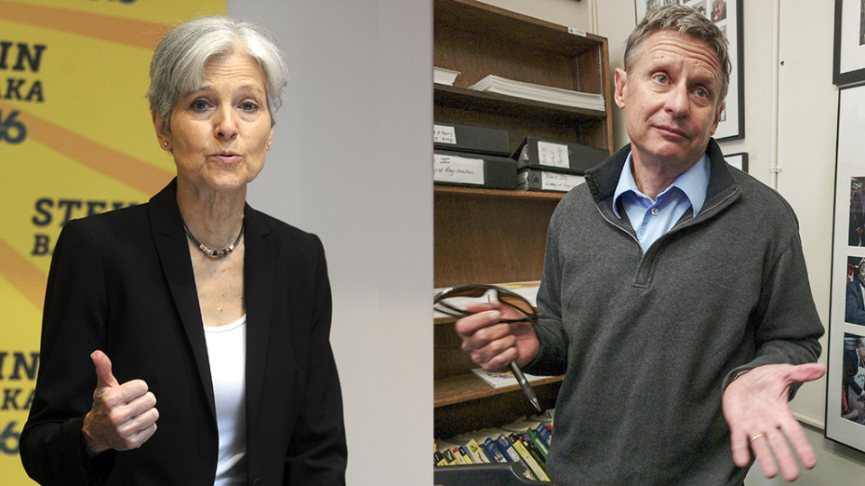 Jill Stein ja Gary Johnson