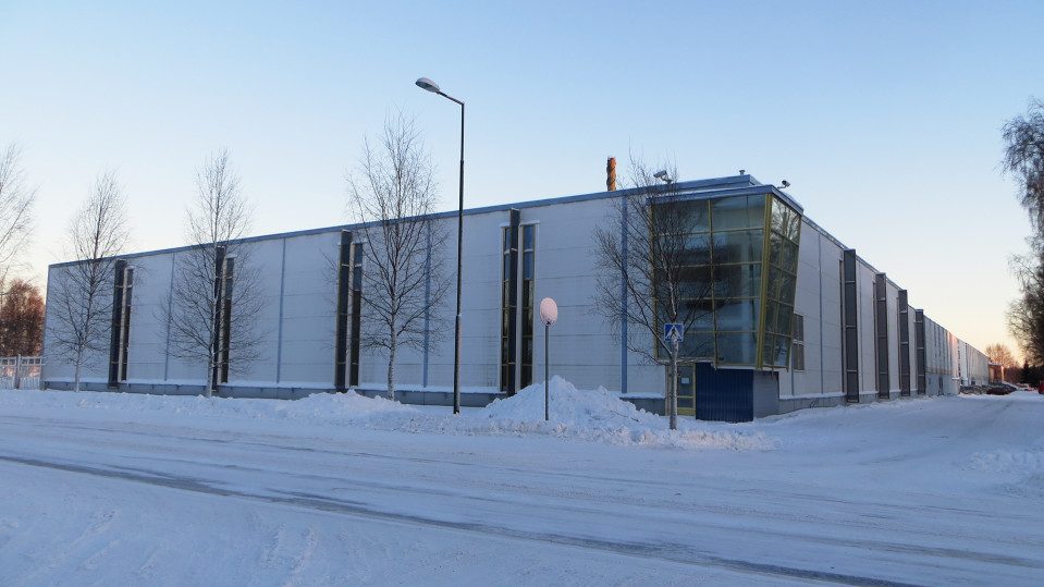Lappari-rakennus Torniossa.