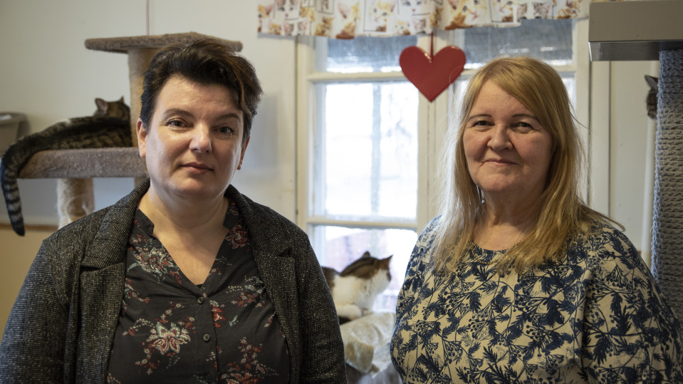 Tina Hakola ja Kirsti Ikola