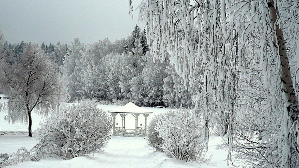 talvimaisema Aulangolta
