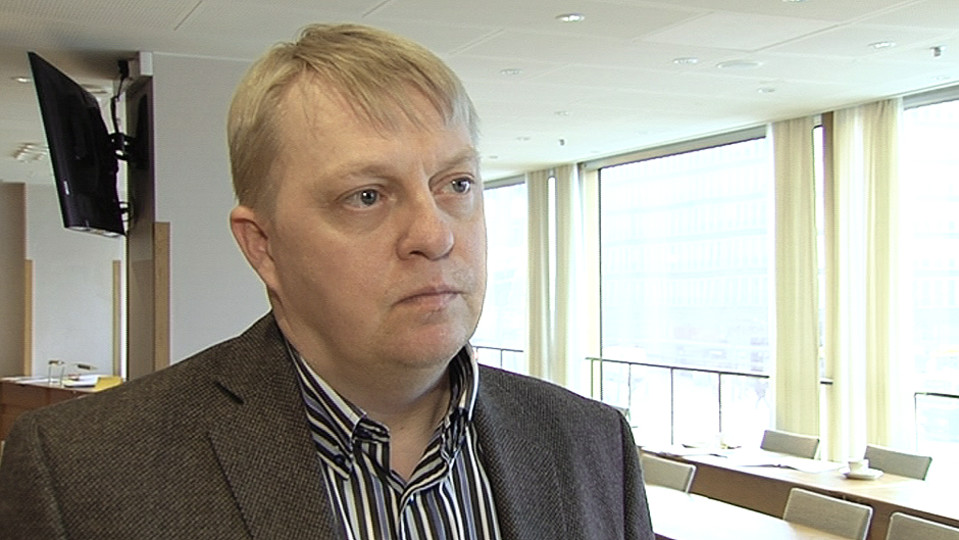 Pääluottamusmies Jari Aalto.