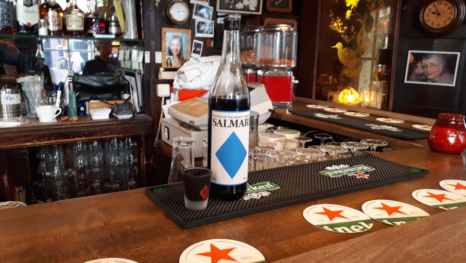 Salmari-likköria Amsterdamissa